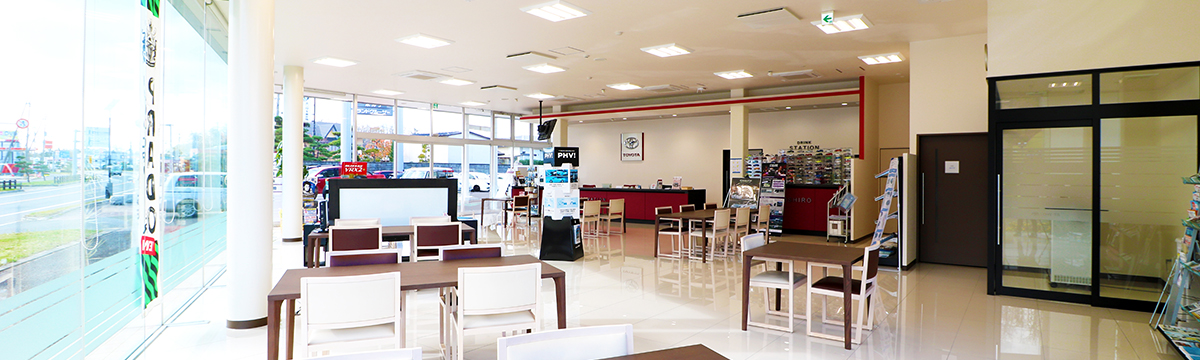 秋田トヨタ 能代店 店舗写真